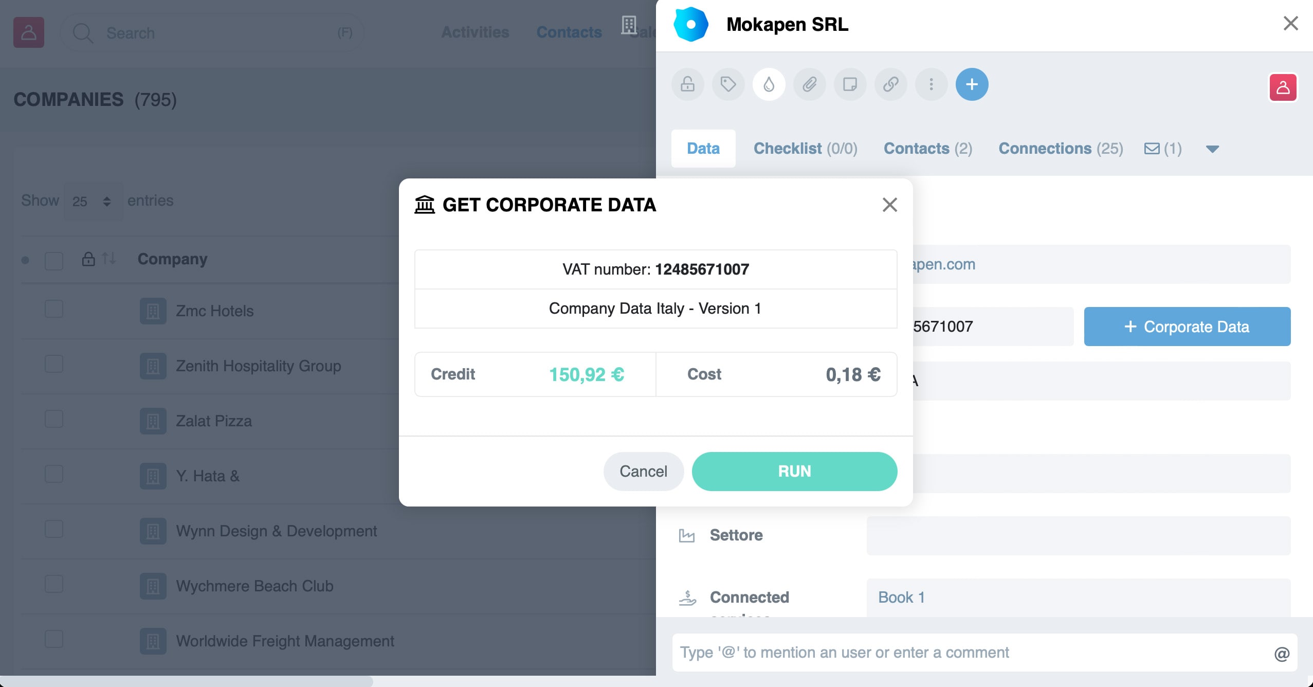 Corporate-data